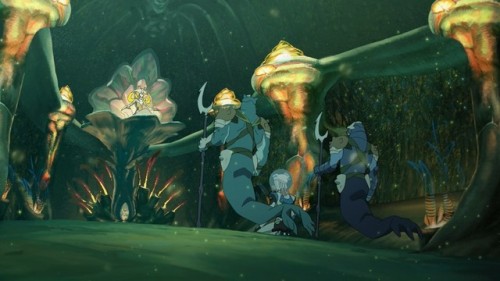 voltronreference:The frozen planet of the Mer aliens