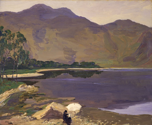 Loch Katrine  -   Sir John Lavery., 1913Irish,  1856–1941Oil on canvas, 63.20 x 76.20 cm