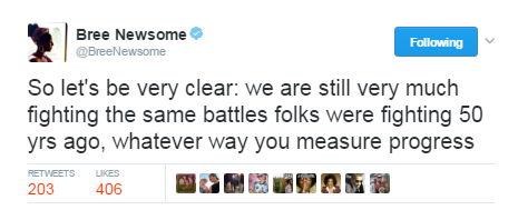 black-to-the-bones:We’re still fighting the same battles  That&rsquo;s stupid