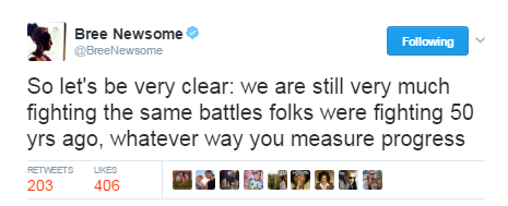 black-to-the-bones:We’re still fighting the same battles  That’s stupid tho…obviously that pastor was the only person looking at their house, so they’d rather not get money then sell to a black man. Because if any white people were