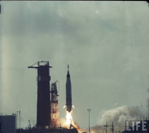 Project Mercury launch(Ralph Morse. 1961)