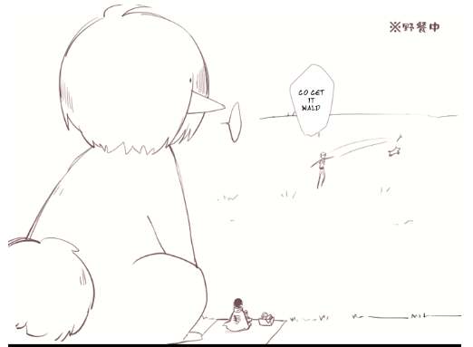 rivialle-heichou:  E+/エレリ With permission from artist to repost and translate,