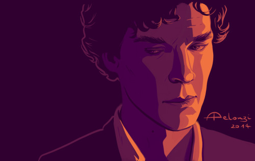alessiapelonzi: Palette challenge: Sherlock in 12! Please, don’t repost! Just reblog, thanks! 