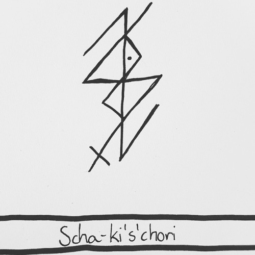 “Scha-ki’s'chori” - to grow in learning Requested by @peaceisneat.Sigil request info on my blog.