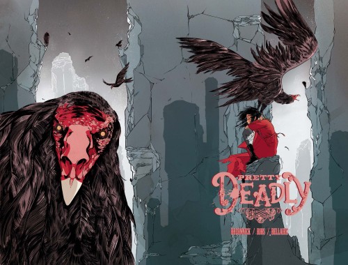 steinerfrommars:prettydeadlycomic:Pretty Deadly covers collection, for the opening arc.Here is somet