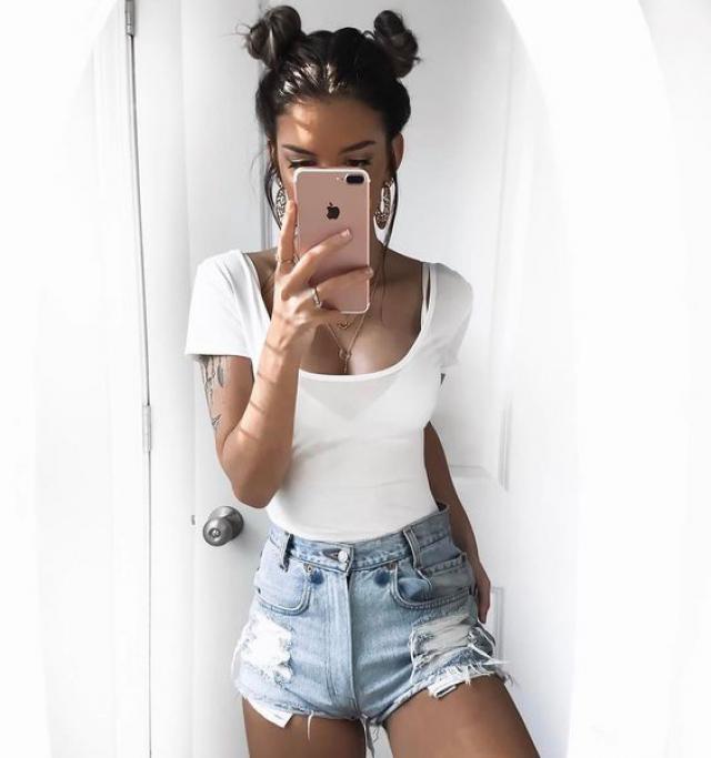 labella-instagram:  ALL THIS LOOK HERE FOR ONLY $38 USDt-shirt - short