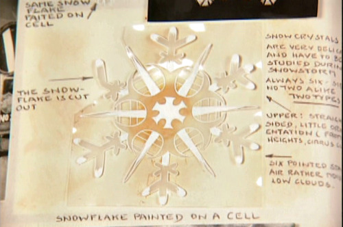 the-disney-elite:Animation Effects: How They Created the Snowflakes in FantasiaHerman Schultheis was