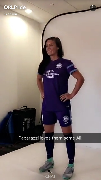 alikrieger-11:Ali on ORLPride’s Snapchat