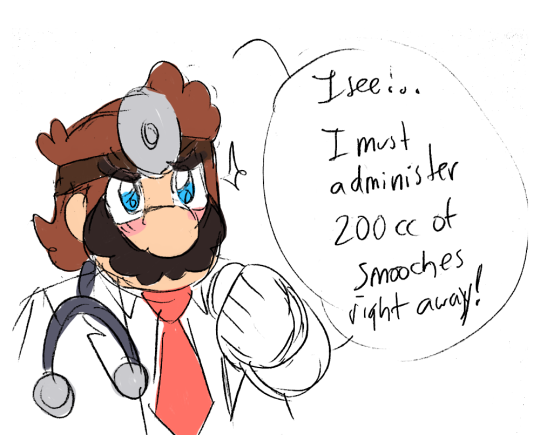 scribblehooves:  Good thing there’s a doctor in the house! 💖