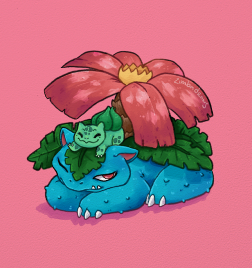  Venusaur #003Venusaurs are by nature very solitary. However, they also have a wealth of warmth and 