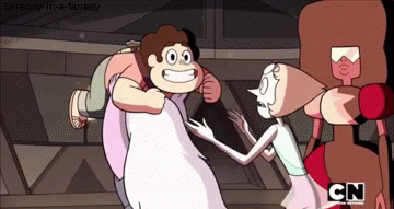 serenity-in-a-fantasy:  It’s so cute how they all carry Steven
