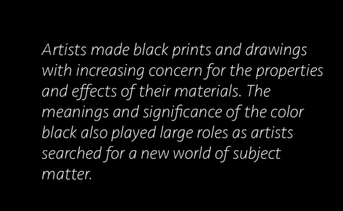 A Brief History of Black Drawing MaterialsDuring the Industrial Revolution, particularly around 1850