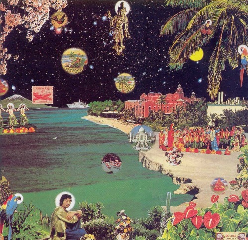 magictransistor:  Tadanori Yokoo. Album Cover for Paraiso, Harry Hosono and The Yellow Magic Band. 1978.  