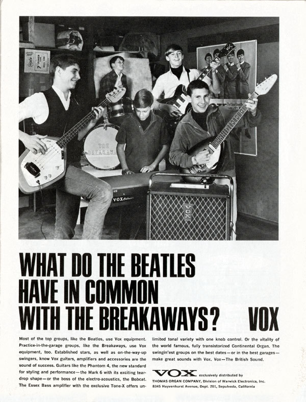 foreverblog-world:VOX Advertising 1966