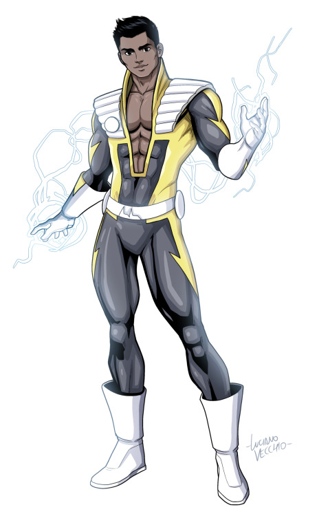 LIVING LIGHTNINGDigital Commission#LivingLightning #Avengers #WestCoastAvengers #GaySuperheroes #Mar