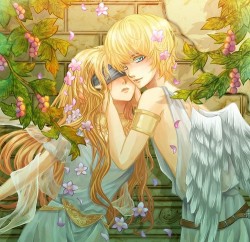 atinyartist:  Cupid and Psyche anime wallpaper on We Heart It. http://weheartit.com/entry/39648848