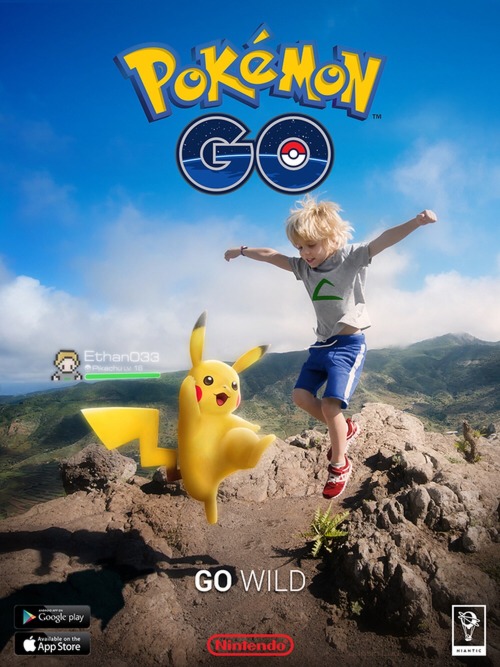 gotta-catch-em-all-pokemon:  Some really cool advertisement for Pokemon go. 