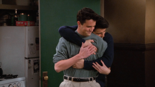 sofficisaffiche:it’s friends but chandler and joey are canonical boyfriends who are in love