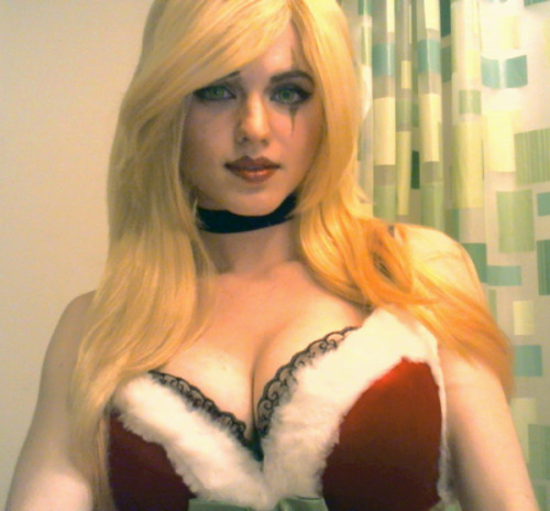 My Slay Belle Katarina cosplay WIP with makeup test.  Hopefully the outfit will be done in time for 