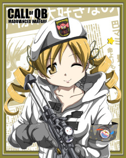 tachiwani:  8x10 Laminated mini poster. Behold! Call of QB: Madovanced Warfare is coming…! Stay calm! Don’t lose your head!