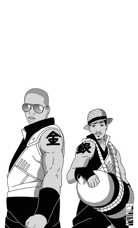 sixth-impact:dotnova:Naruto Hip-Hop Crossover [Group 2]Godaime Hokage, Lady Minaj x Cudi Sarutobi x 