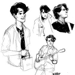 hjatink:  more ezra studies 🍍