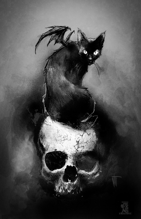golgothan:Black Cat II by Nat Jones.