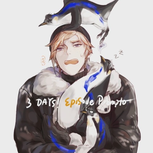 sayuyuu:It’s actually not 3 days but 2 days now, but anyways! So close to Episode Prompto!!  P