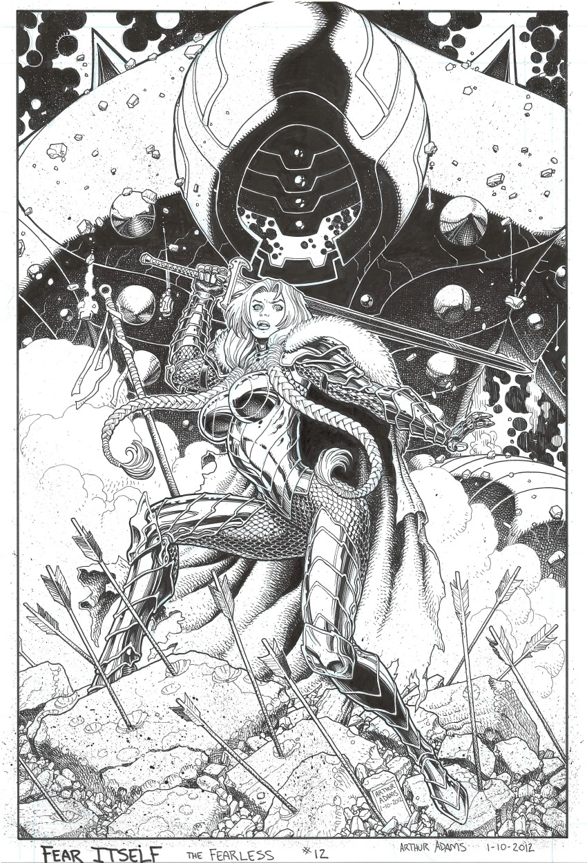 comicbookwomen:   Arthur Adams (x)