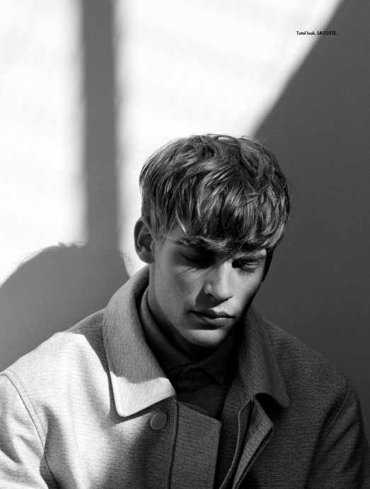 Baptiste Radufe Photographed by Joe Lai and Styled by Adele Cany for Elle Men Mexico