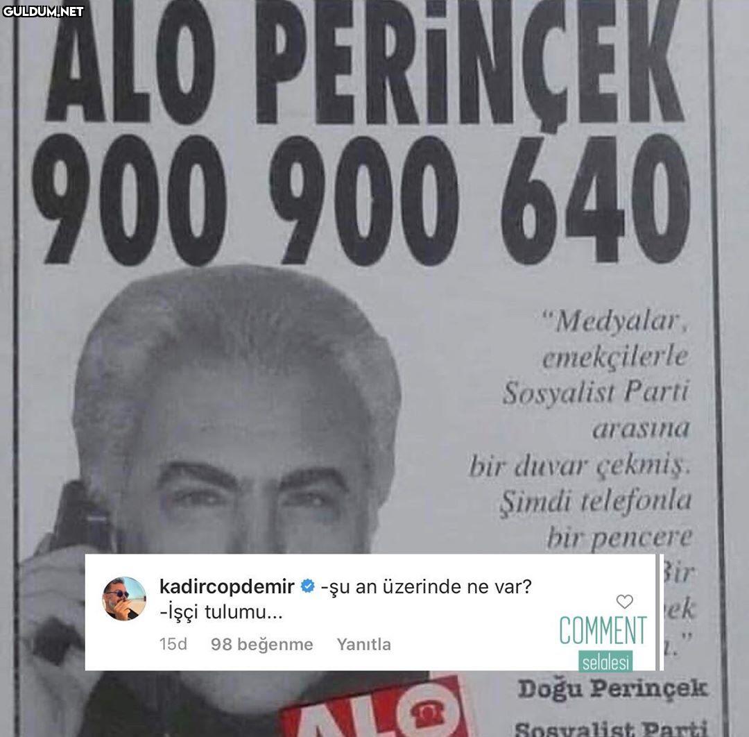 comment şelalesi 84941 ALO...