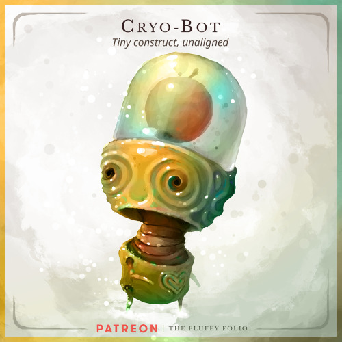 Cryo-Bot – Tiny construct, unalignedThe cryo-bot was invented and constructed for mainly two purpose