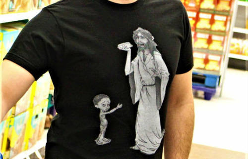 Starving Child anti-religious T-shirt // BlasphemyApparel