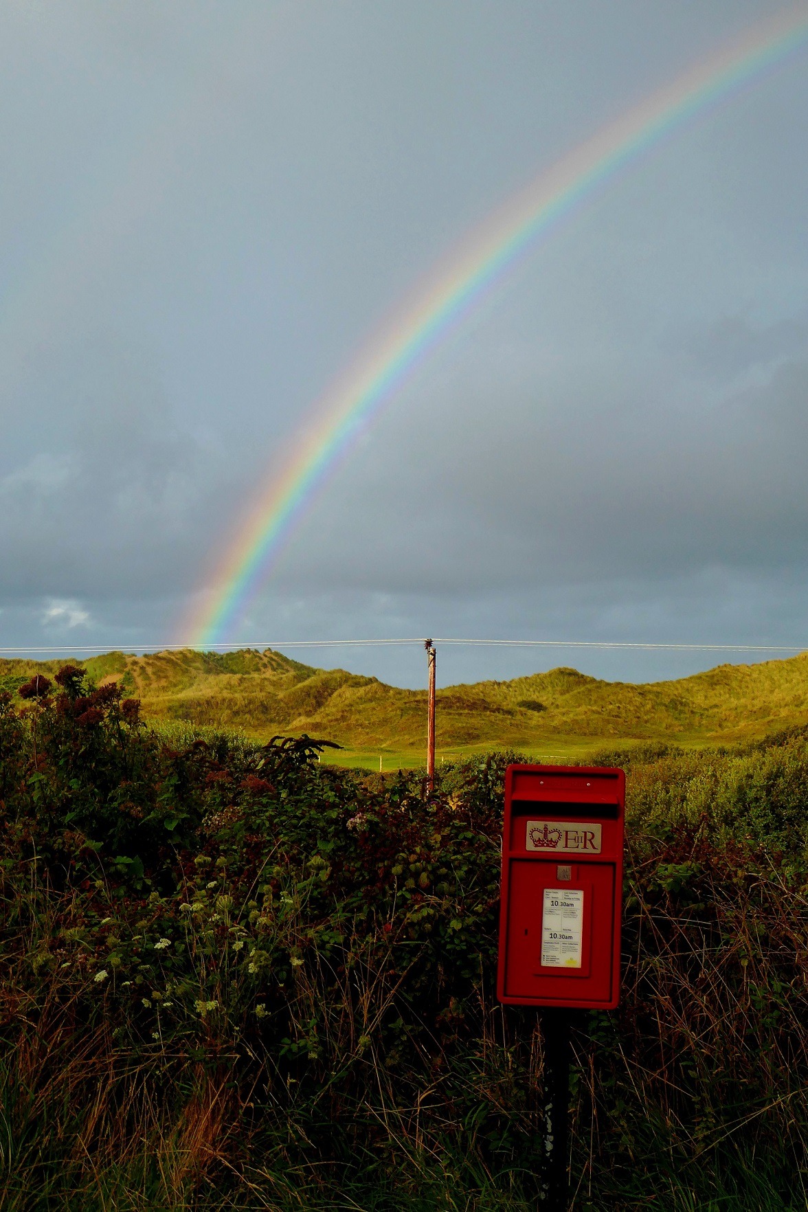 mhplanet:  Aberdyfi - early morning rainbow.  Sometimes you have to just abandon
