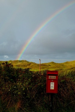 mhplanet:  Aberdyfi - early morning rainbow.