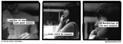 &ldquo;It&rsquo;s up to you whether I&rsquo;m a dreamer or a psychic.&rdquo; (via a softer world)