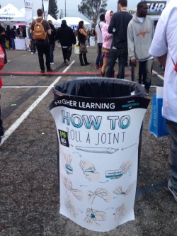 zen-mommy:  The trash cans at cannabis cup were way too fucking cute