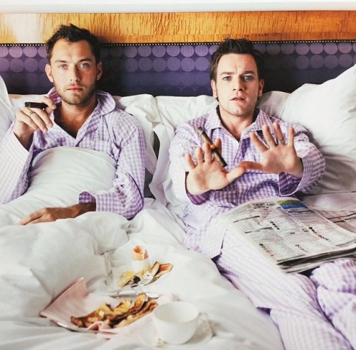 tesyeesok:Jude Law and Ewan McGregor