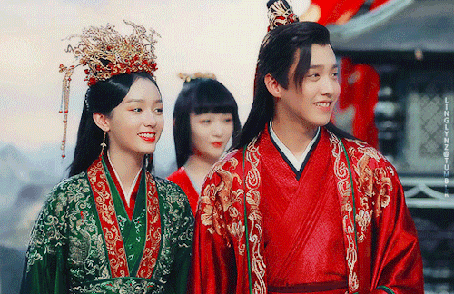 linglynz:Word of Honor ❖ A-Xiang &amp; Cao Weining + wedding robes