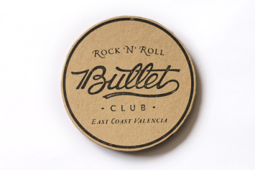 Identity design and art direction for Bullet Club. David Sanden