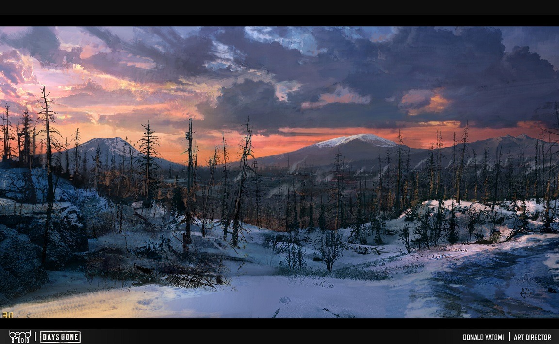 The Art of Art of Days Gone by Donald Yatomi - 40+ Concept Art