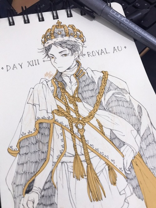 #bkaktober day 13: Royal AU