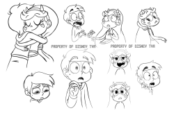 littledigits:  This is another work filled weekend , not to mention i some how hurt my shoulder and neck so i’ve been doing storyboard revisions through the pain.  Heres the last of my star sketches. I have a lot more but I’d like to end it on this