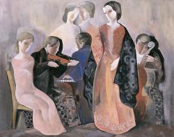 poboh:  Concert at Home, ca 1935, Béla Kádár.