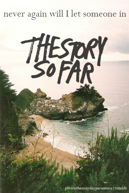 piercethemaydayparamore:  Roam- The Story So Far Not my photo, just my edit.  