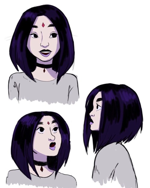 Couple of casual Raven sketches inspired by Gabriel Picolo. I&rsquo;m really excited for the com