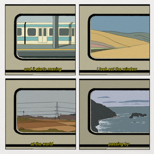 jordanbolton:“Long Train Journeys” by Jordan BoltonPart of Scenes from Imagined Films Issue #1, avai