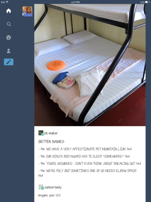 lookskindadeadinside:Why is tumblr so weird have 175k people never heard of a futon My mom and I had