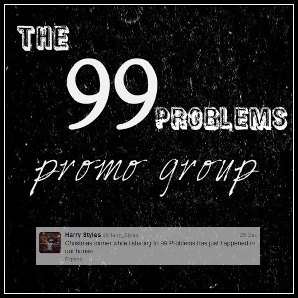 homosmania:  reblog to be part of 99 problems promo group  HOW TO GET IN: mbf the