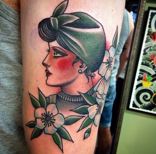 fuckyeahtraditionaltattoos:  Cassandra Frances - London, UK 